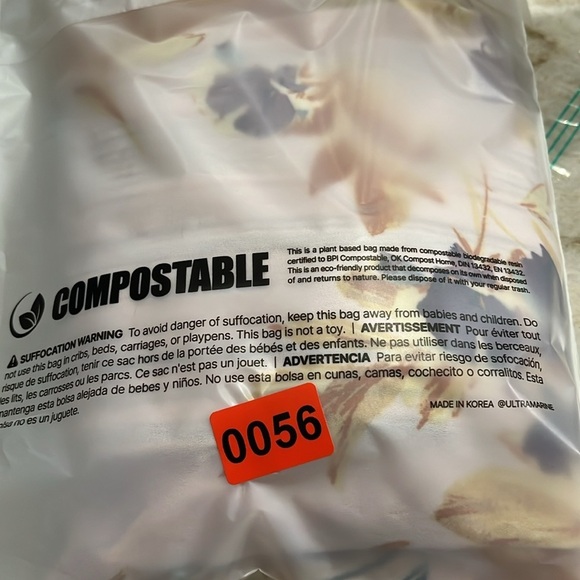 Anthropologie | Fig & Flower Blouse | Pink Stripes‎ & Floral | Size Small - Picture 12 of 12